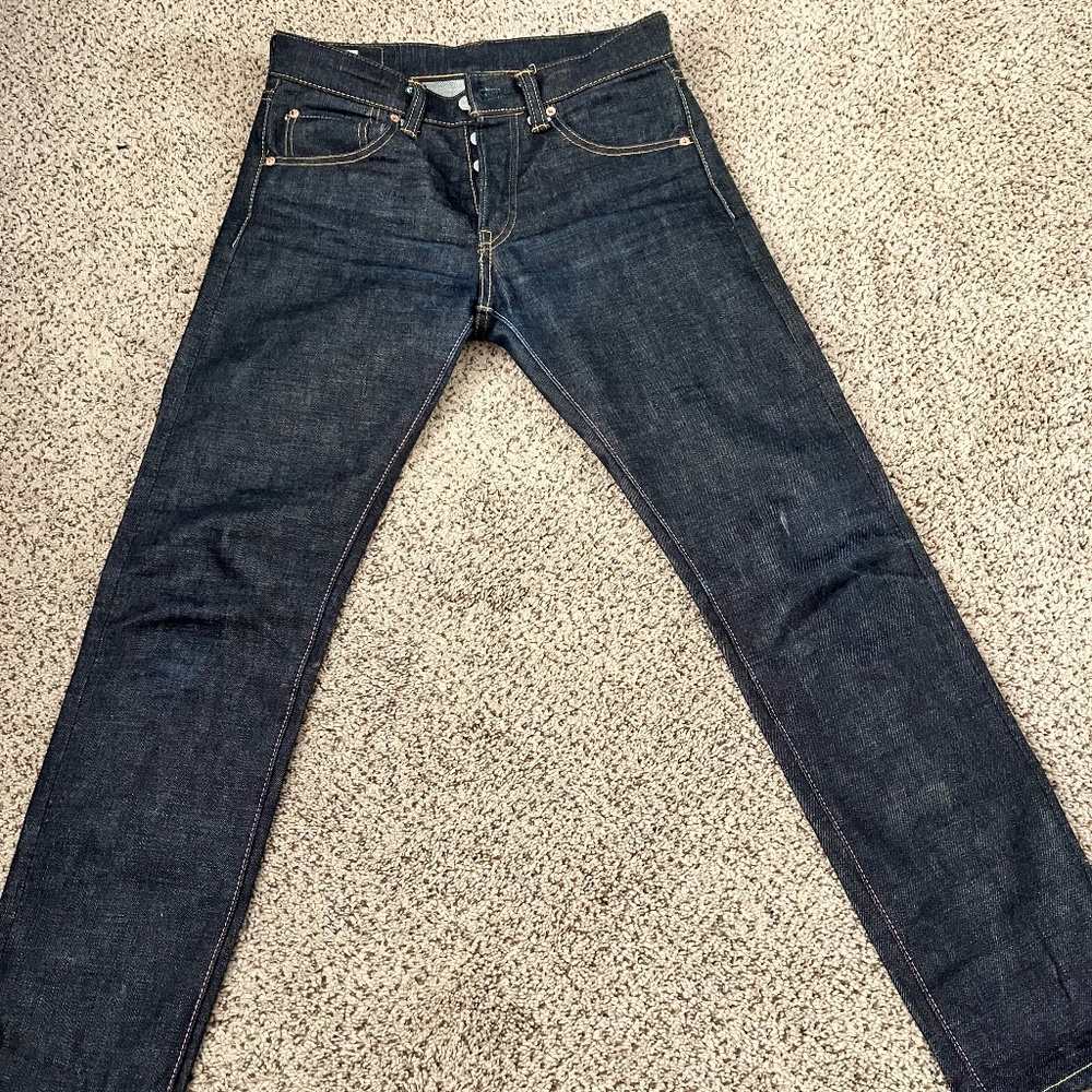 Momotaro 0306-V 15.7oz Selvedge Denim - Tight Tapered Fit